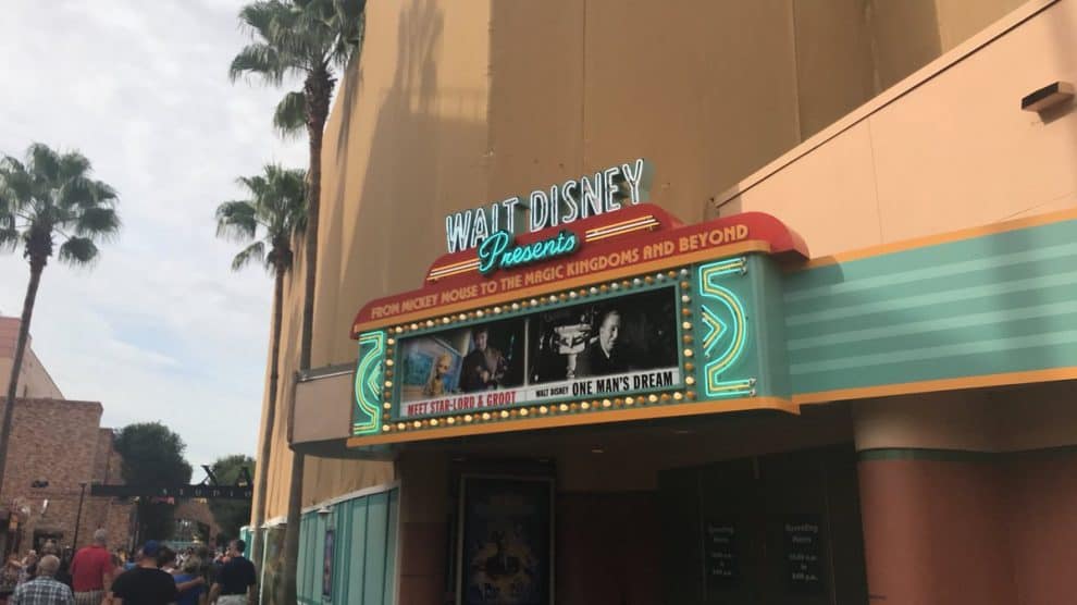 2017 Walt Disney Presents Logo - PHOTO: New Marquee Sign Revealed for Walt Disney Presents at