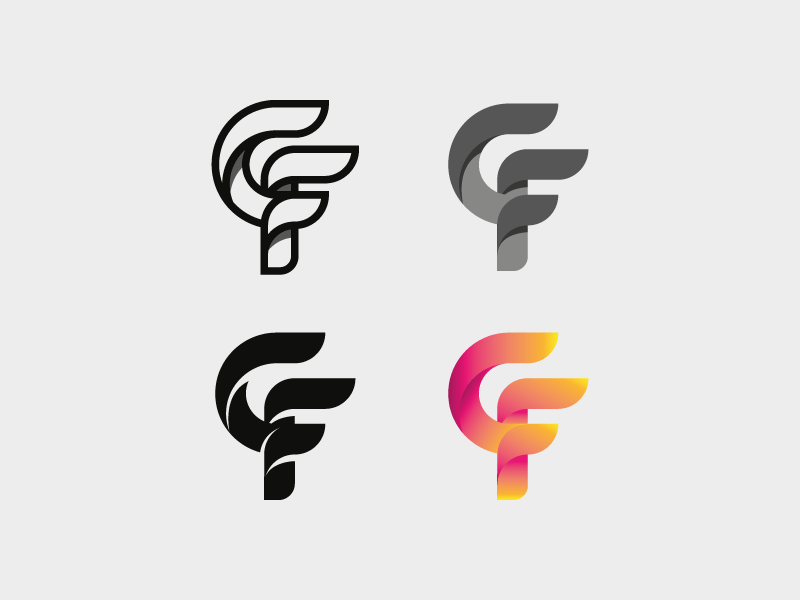 CF Logo - CF - Monogram Logo by Connor Fowler | Dribbble | Dribbble