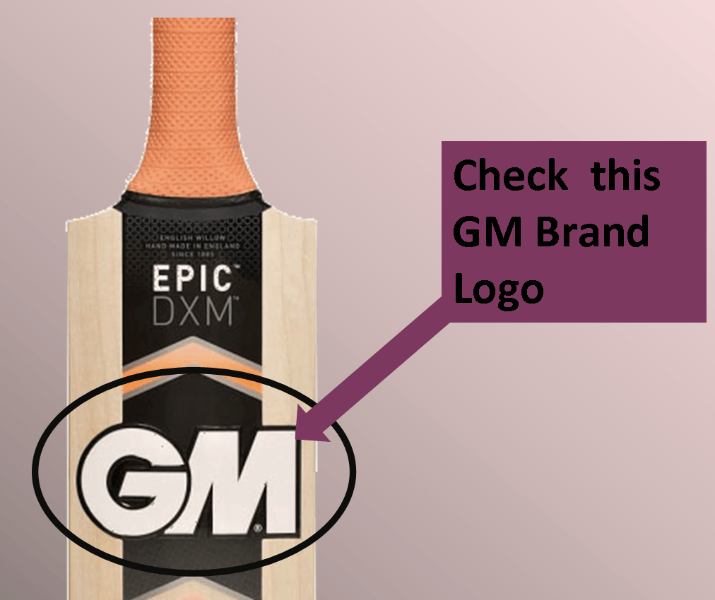 GM Brand Logo - How to Idetify Fake GM Cricket Bats | Khelmart.org | It's all about ...