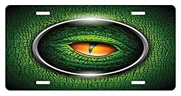 Crocodile Eye Sports Logo - Amazon.com : zaeshe3536658 Eye License Plate, Vibrant Realistic Eye ...