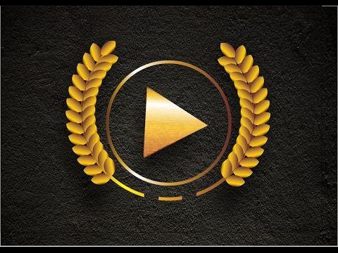 Gold Leaf Logo - gold leaf logo in coreldraw - YouTube