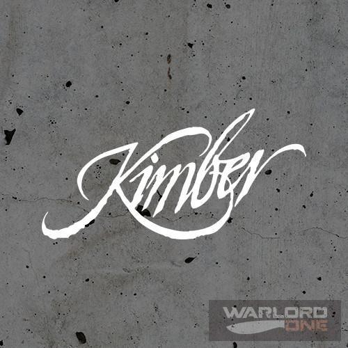 Kimber Logo - Kimber Logo Die Cut Sticker – warlord1