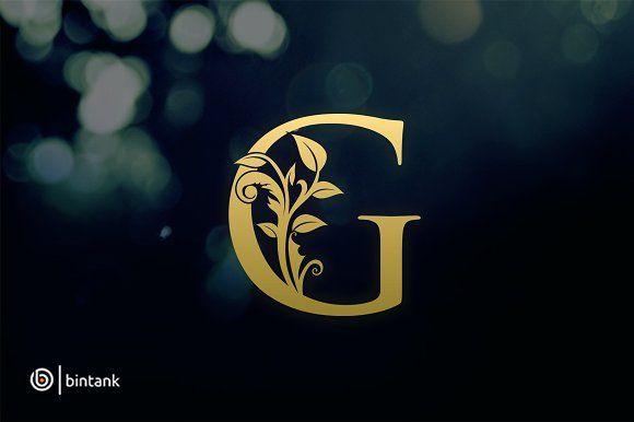 Gold Leaf Logo - G Letter Logo - Gold Leaf ~ Logo Templates ~ Creative Market