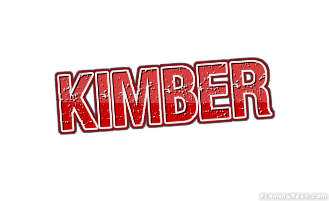 Kimber Logo - Kimber Logo | Free Name Design Tool from Flaming Text