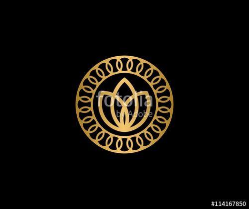 Gold Leaf Logo - Gold Leaf Logo Stock Image And Royalty Free Vector Files On Fotolia