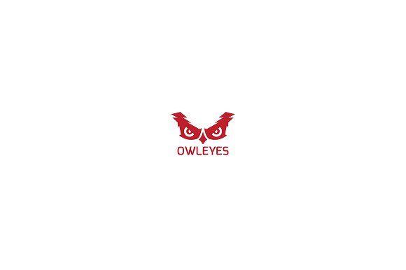Owl Eyes Logo - Owl Eyes Logo ~ Logo Templates ~ Creative Market