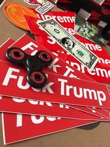 Custom Supreme Box Logo - F*ck Trump Sticker Custom Supreme Box Logo 2017 Donald F Fck