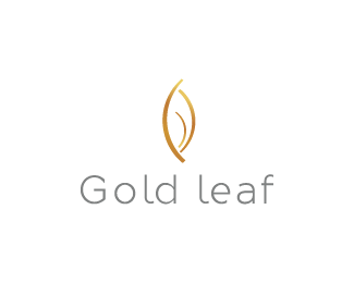 Gold Leaf Logo - Gold Leaf Designed by rossini11 | BrandCrowd