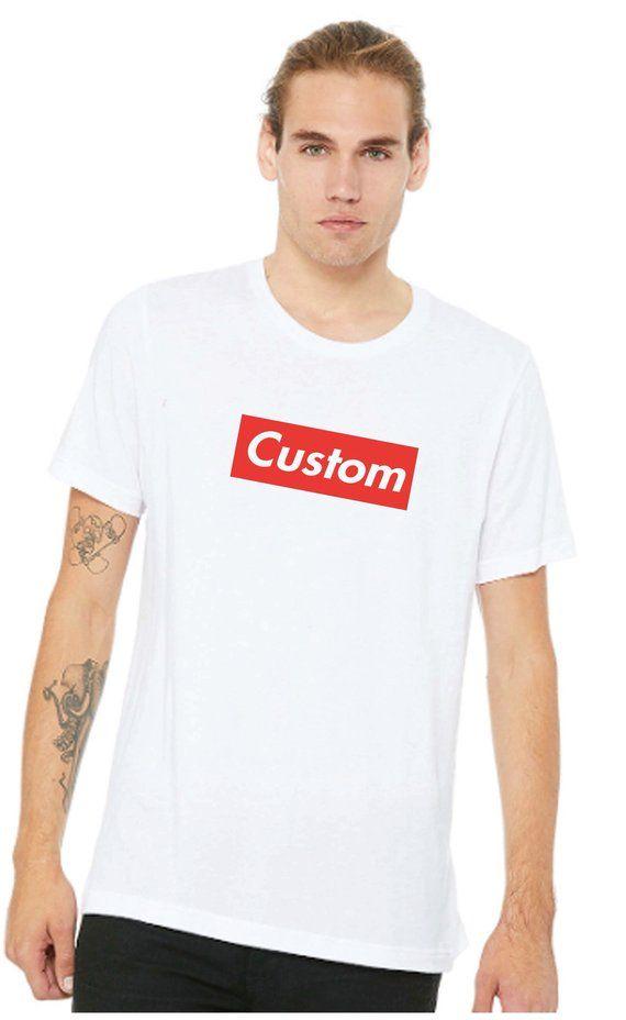 Custom Supreme Box Logo - Supreme Box Logo Inspired Shirt Custom Supreme Inspired