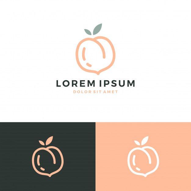 Peach Logo - Peach logo Vector | Premium Download