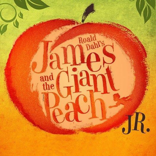 Peach Logo - James and the Giant Peach Jr