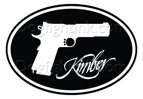 Kimber Logo - Pistol Custom Decals