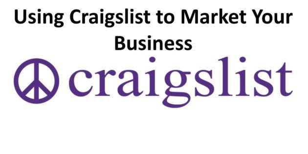 Craigslist.org Logo - Using Craigslist to Market Your Business