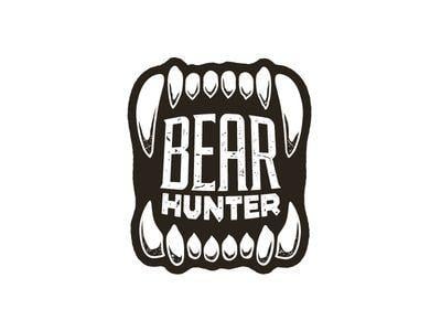 Bear Hunter Logo - The Bear Hunter V2. Badge Design. Badge design, Bear, Badge