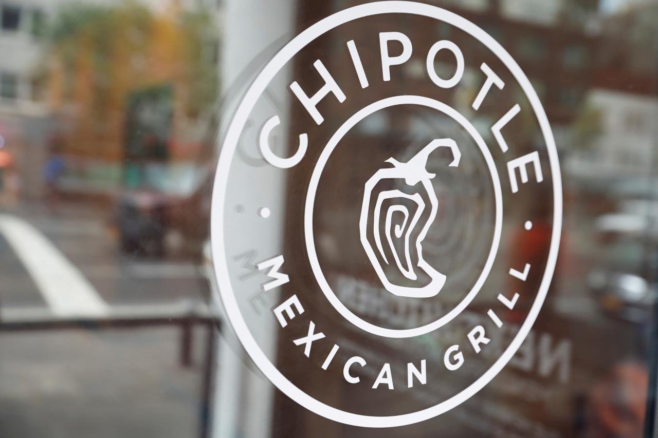 Chipotle Mexican Grill Logo - Chipotle shares surge as turnaround plan takes hold | Reuters