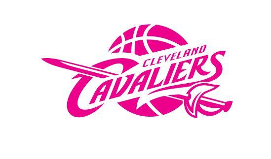 Pink Cavalier Logo - cleveland cavaliers primary logo flock iron on sticker 2010 11 ...