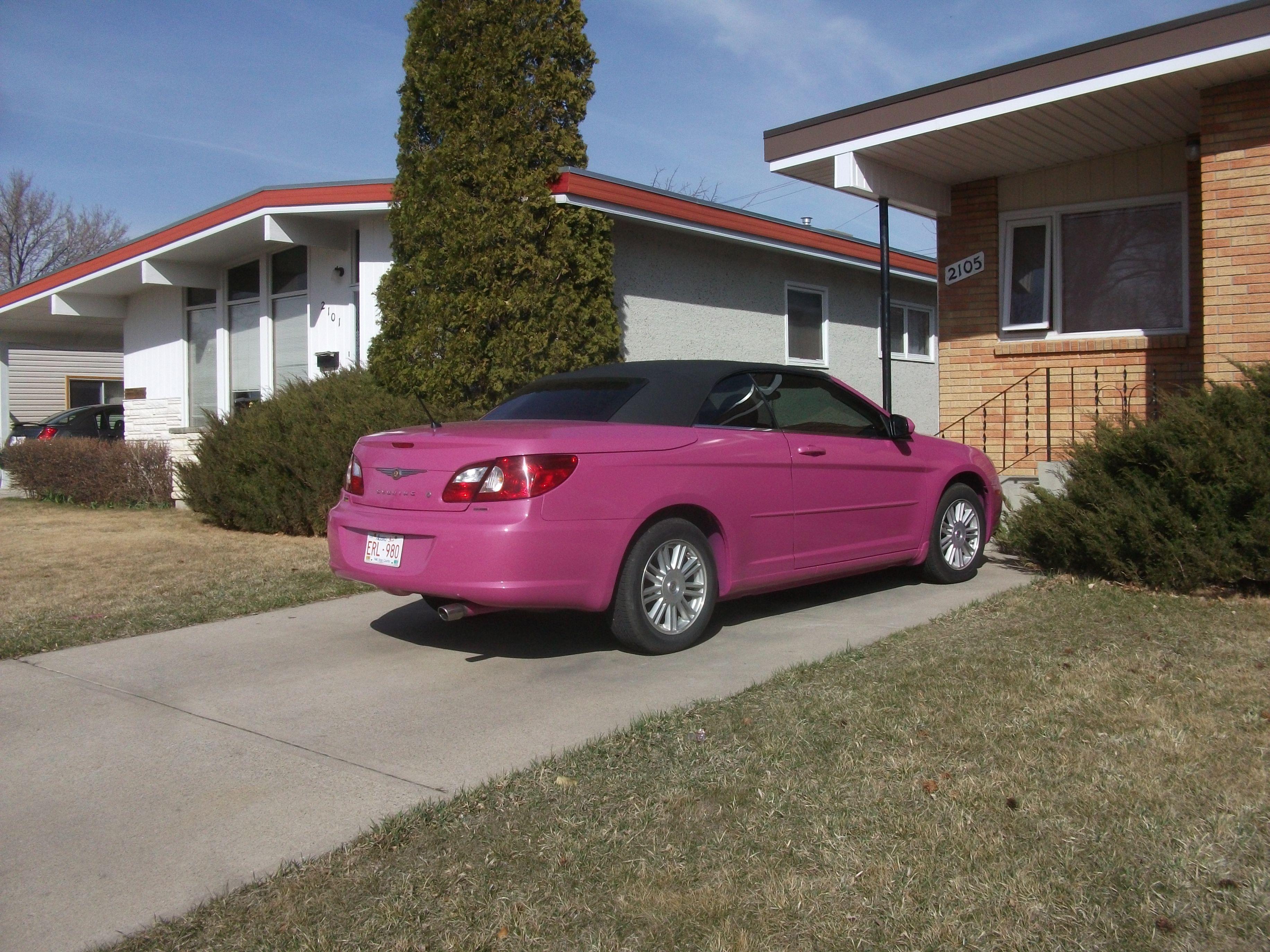 Pink Cavalier Logo - Pink! Chrysler Sebring