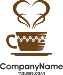 Cafe Logo - Creative coffee and cafe Logo Vector (.EPS) Free Download