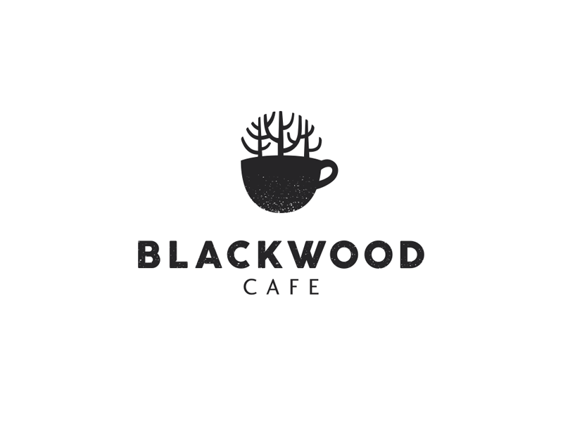 Cafe Logo - Cafe Logo by Alexa Erkaeva - Blackwood Cafe - logoinspirations.co