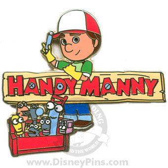 Handy Manny Logo - Disney Channel Pin - Handy Manny
