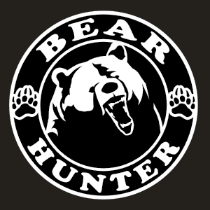 Bear Hunter Logo - Bear Hunter VH 0004 Decal St Wildlife Truck Window Stickers ...