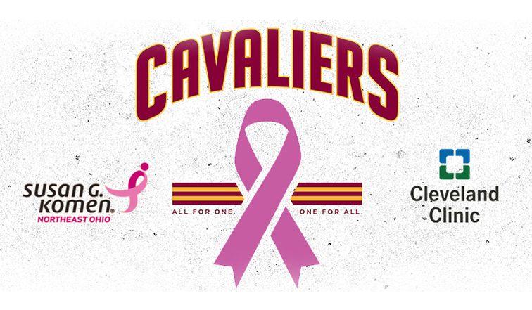 Pink Cavalier Logo - Cavs “Breast Cancer Awareness Night” | Cleveland Cavaliers