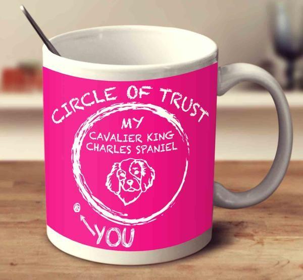 Pink Cavalier Logo - Circle Of Trust King Charles Spaniel