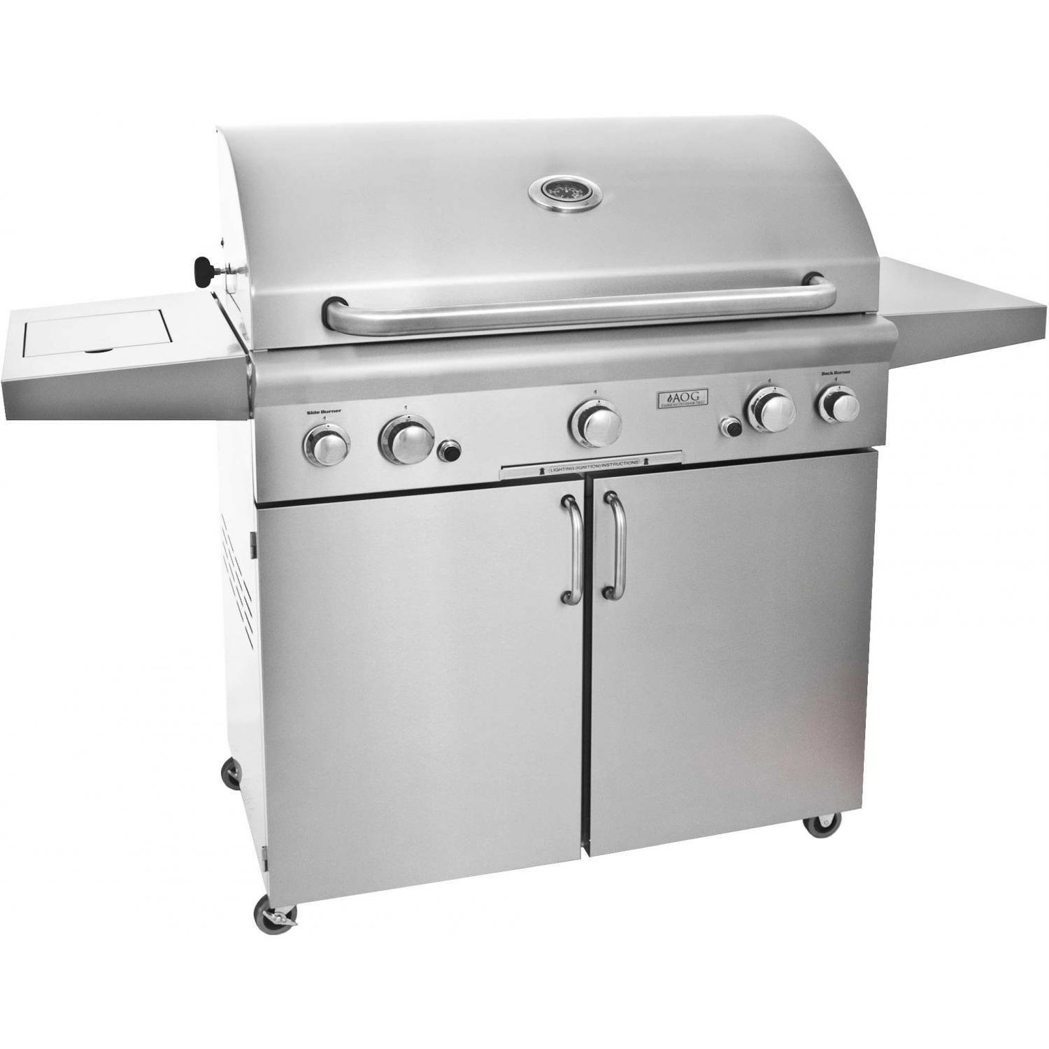 Gas Grill Brands Logo - American Outdoor Grill 36-Inch Propane Gas Grill On Cart W ...