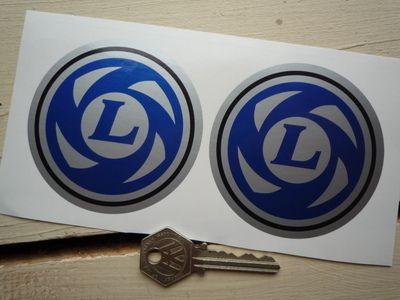 Blue L Logo - British Leyland Circular 'L' Logo Blue, Silver & Black Coach line ...