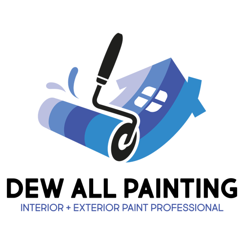 Painting Logo - Dew All Paint – Painting and more for over 30 years in Western New ...