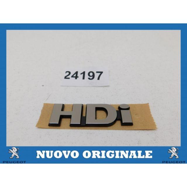 HDI Logo - Genuine Peugeot Partner (m49f) HDi Chrome Logo Badge Emblem 866563 ...