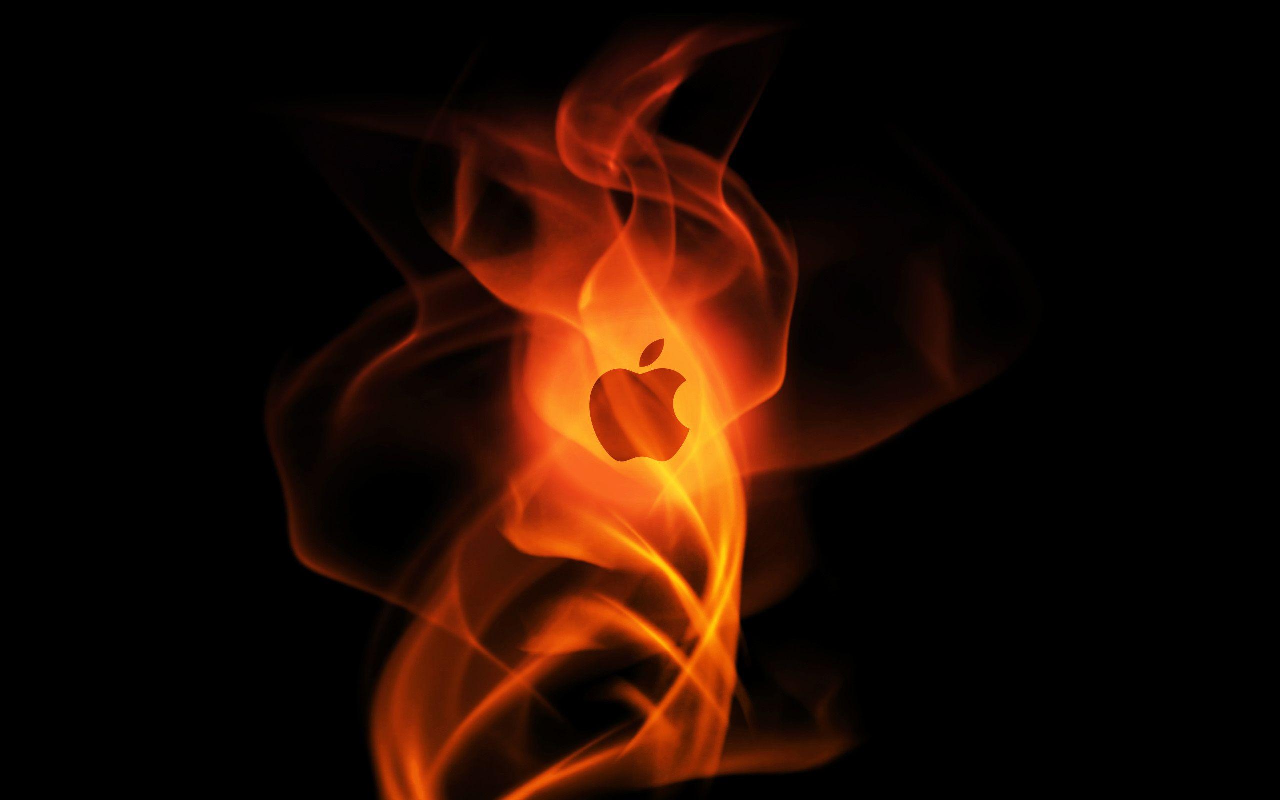 Cool Fire Logo - Apple Fire Logo