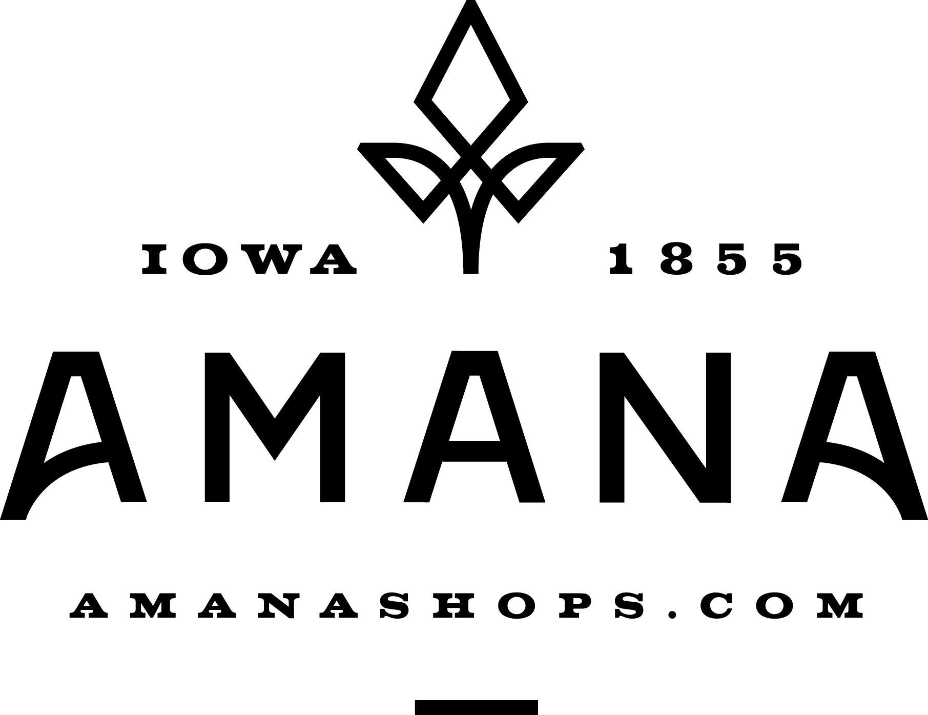 White Amana Logo - RV Park & Event Center