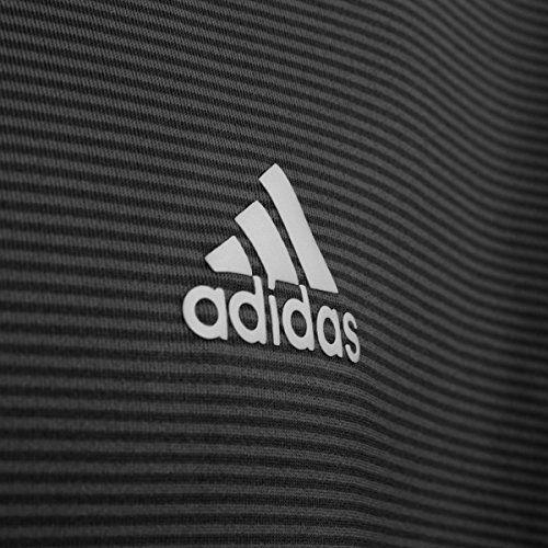 2015 Adidas Logo - 2015 Adidas Tonal Stripe Logo Chest Mens Golf Polo Shirt Black XL ...
