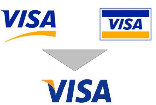 Visa Logo - Historical work on logo design of the most well known companies and ...
