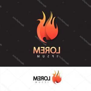 Cool Fire Logo - Photostock Vector M Abstract Font Concept Hot And Cool Fire And Ice ...