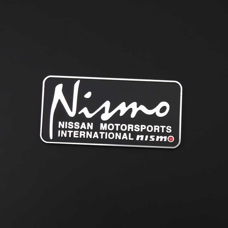 Nismo Logo - 2019 80*39mm Automobile Emblems Nismo Logo Car Styling Self Adhesive ...