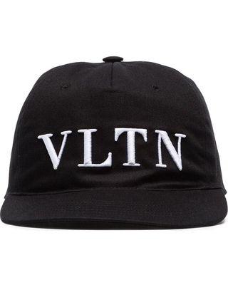 Black VL Logo - New Deal Alert: Valentino black and white VLTN logo embroidered