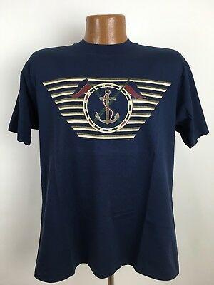 Nautical Trident Logo - Nautical Ships Anchor Trident - Sailing Naval T-Shirt Vintage ...