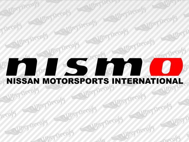 Nismo Logo - Nissan NISMO Logo Decal stickers
