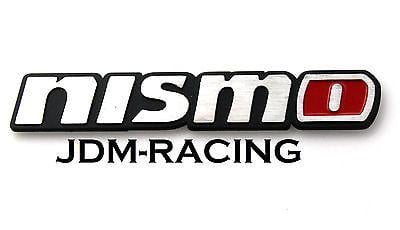 Nismo Logo - NEW NISMO SILVER 3D Car Trunk Side Fender Emblem Badge Sticker Decal ...