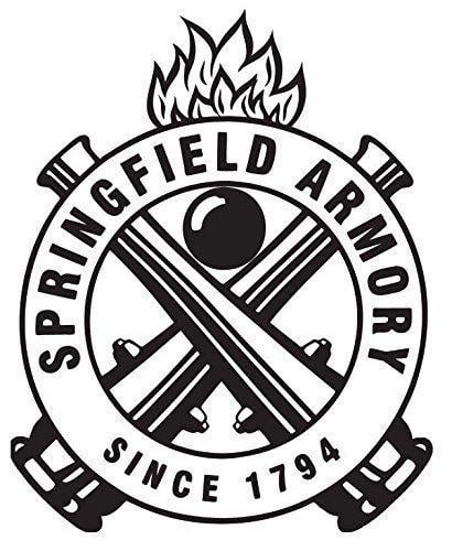Springfield Armory Logo - SPRINGFIELD ARMORY SINCE 1794 HELMET BUMPER STICKER HARD HAT STICKER LAPTOP  STICKER