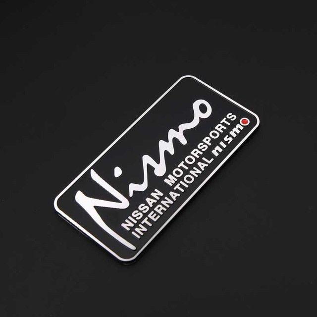 Nismo Logo - 80*39mm Automobile Emblems Nismo Logo Car Styling Self Adhesive
