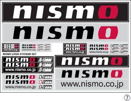 Nismo Logo - Auto Craft: Nissan Nismo NISMO «'NISMO Logo Sticker Sets»