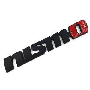 Nismo Logo - Nismo Logo Emblem Badge For Nissan Rear Car Grille Bumper Red Black