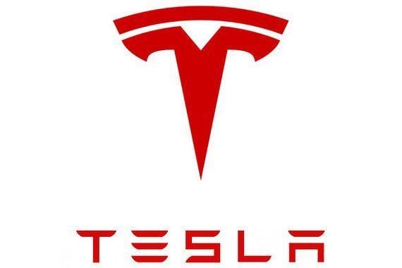 Tesla Vehicle Logo - Tesla Motors T T E S L A Logo Decal