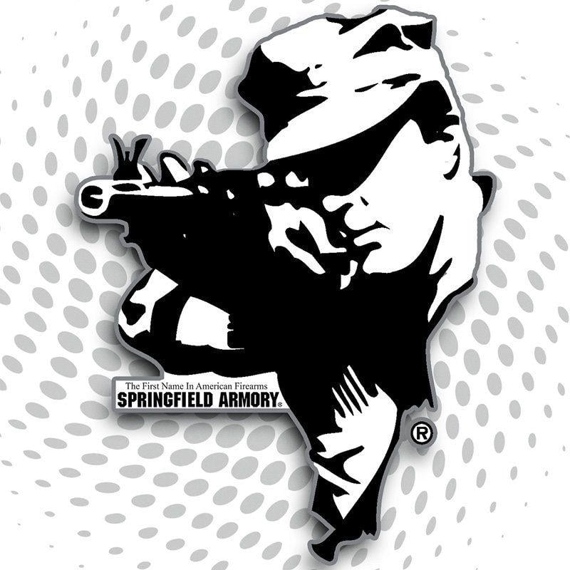 Springfield Armory Logo - SHOOTER LOGO STICKER