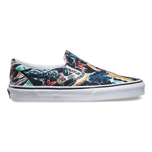 Tropical Vans Logo - Tropical Slip On