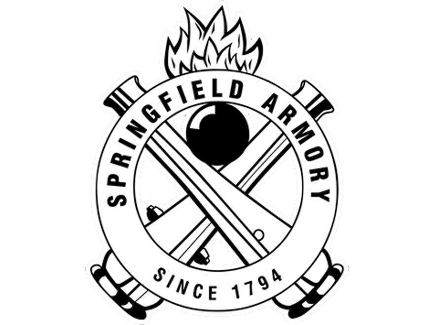 Springfield Armory Logo - Springfield Armory Crossed Cannons Decal