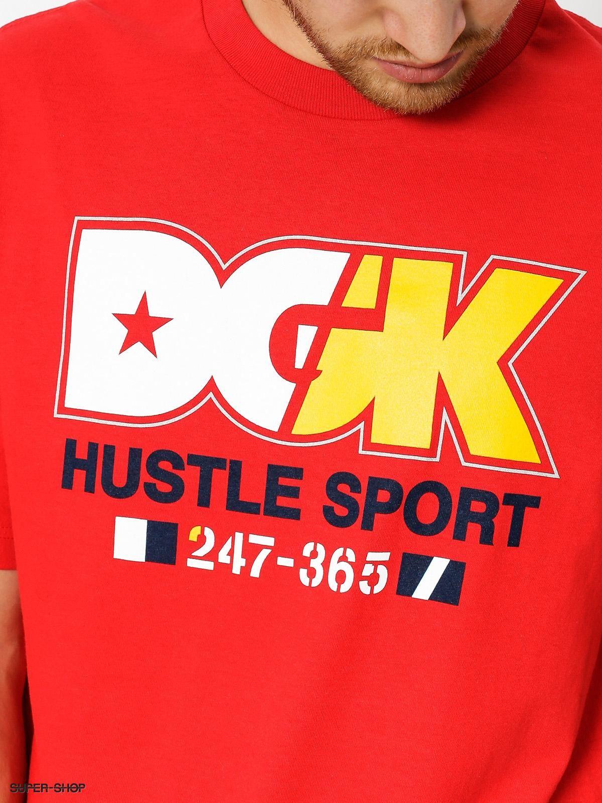 Red DGK Logo - DGK T Shirt Ice Breaker (red)